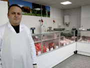 Hamm’da kasap dükkanı açıldı