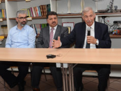 ATIB Bielefeld’de konuşan UKİT Başkanı Musa Serdar Çelebi ATIB,Musa Serdar Celebi