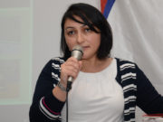 Yıldırım: “Dünya’daki en büyük azınlık engellilerdir” Sevda Yıldırım, Bielefeld Engelliler Yardımlaşma ve Dayanışma Derneği’nin