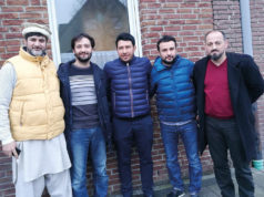 Cemil Şahinöz yeniden başkan seçildi Cemil Şahinöz (soldan 2.)