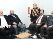 Avrupa Saadet: Türkiye’deki oy potansiyelimiz yüzde 20-30 ! Emre ve Önder Özdemir, Adnan Öztürk, Avrupa Saadet genel başkanı Abdussamet Temel ve Bielefeld Bölge başkanı Mahmut Engel.