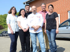 Consepta şirketi 3 ayrı sektörde çalışma yapıyor Soldan sağa: Renate Salzsieder, Ayşe Akbulut, Hüseyin Solmaz, Erol Akbulut, Markus Korte ve Selma Akın.