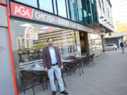 Helal Chicken-Burger restoran açıldı AGA Chicken-Burger-Cafe açıldı.