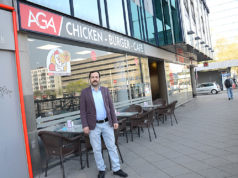 Helal Chicken-Burger restoran açıldı AGA Chicken-Burger-Cafe açıldı.