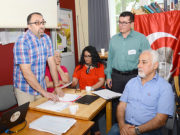 CHP- OWL seçim çalışmalarını başlattı Başkan İbrahim Çelik ve yönetim kurulu üyeleri: Aynur Alma, Sibel Gümüş, Kemal Erdoğan, Mehmet Türkeköle