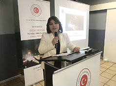 Kayseri: „Yabancılar FETÖ’nun iç yüzünü yavaş yavaş da olsa anlıyorlar“ dedi. T.C. Münster Başkonsolosu Pınar Gülün Kayseri.