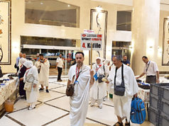 DİTİB’in ilk hac kafilesi Mekke’ye ulaştı Ditib hacıları böyle karşılandı.