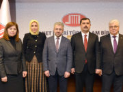 DİTİB’de “Kazım Türkmen” dönemi başladı DİTİB'in yeni yönetim kurulu: (Soldan-Sağa) Adrurrahman Atasoy, Dr. Emine Seçmez, Sümeyye Öztürk Mutlu, Ahmet Dilek, Kazım Türkmen, İrfan Saral, Erdinç Altuntaş.