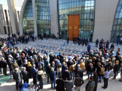 Terörün dini yoktur Anma merasimi