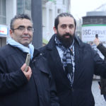 Bilal Yaşar ve İdris Seçkin ikilisi protesto yürüyüşünün her anını canlı yayın yaparak kamuoyu ile paylaştılar.