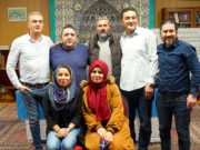 Ulu Cami Hamm yeni yönetim Mümin Keskin, Durmuş Kacabaş, Çiğdem Bektaş, Yusuf Kuşaklı, Erdoğan Çakır ve Halil Aksu