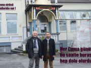 Bielefeld Merkez Cami tarihinde ilk defa Cuma Namazı kılınmadı Başkan Adil Önder ve Din Görevlisi Ahmet Hamdi İnalpulat.