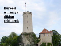 Yarın yapılacak „Earth Hour“ Işık Kapatma eylemine Bielefeld’de katılacak Bielefeld'in kalesi Sparrenburg . Foto: Adnan ÖZTÜRK