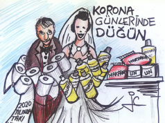 İSRAFİL CEYLAN’IN KALEMİNDEN KORONA GÜNLERİ İsrafil Ceylan çizdi.