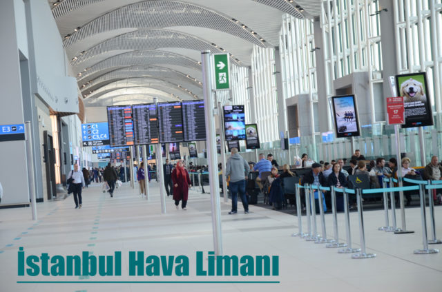 İstanbul hava limanı baştan sona dezenfekte edilecek.