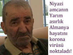 Trabzon – Tonyalı Niyazi amca korona’ya yenik düştü Tonyalı Niyazi Cora'nın en son hali. (Fotoğraf kızı Sibel hanımdan alınmıştır)