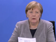 Angela Merkel konuştu, sınırlamalar 3 Mayıs‘a kadar devam edecek! Federal Almanya başbakanı Angela Merkel. Fotoğraf: Ekran görüntüsü.