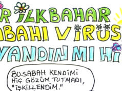 Korona günlerini anlatan 3 karikatür daha.. İsrafil Ceylan'dan 3 çalışma daha.