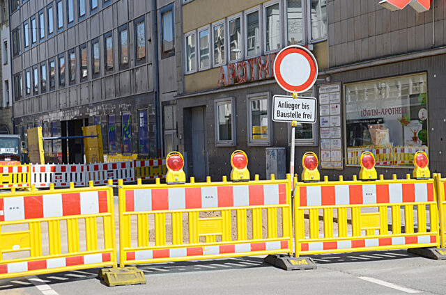 Bielefeld'de bir cadde, Fotoğraf: Adnan Öztürk