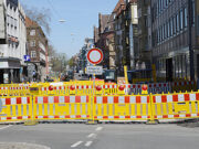 Herforder sokağında yol çalışması başladı