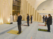 Yasak sonrası Almanya‘da ilk sabah namazı