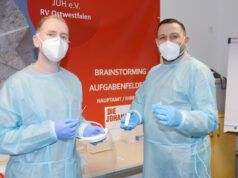 Johanniter Bielefeld hızlı test hizmeti veriyor