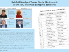 Bielefeld „Yaşlılar Meclisi“ için oylarınızı kullandınız mı?