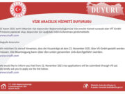 ALMANYA’DAN TÜRKİYE’YE VİZE BAŞVURULARINI ARACI FİRMA ALACAK