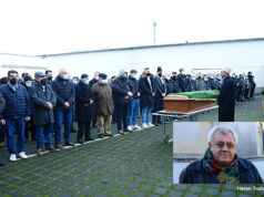 „HUZUR İÇİNDE YAT MEKANIN CENNET OLSUN“ DİYE UĞURLANDI