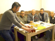 Mahalle arkadaşları MAHALLE büyükleriyle BAYRAMLAŞTI