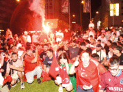 Bielefeld sokaklarında A millilere sevgi seli