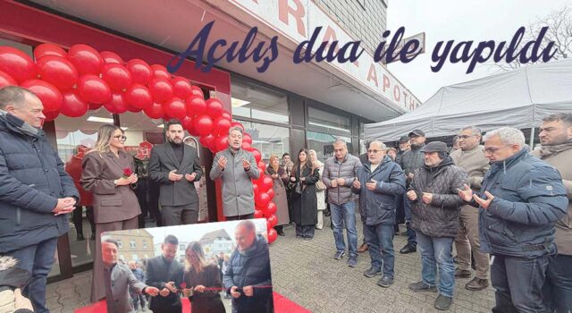 Hamm – Pelkum’da Barbara Eczanesi açıldı