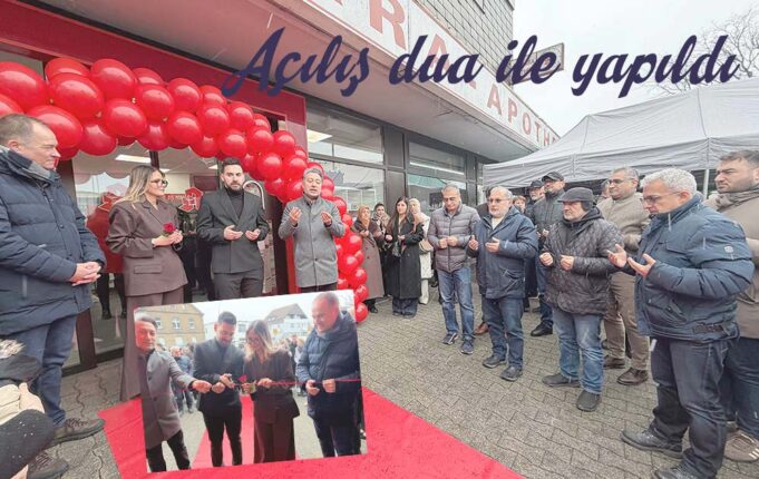 Hamm – Pelkum’da Barbara Eczanesi açıldı
