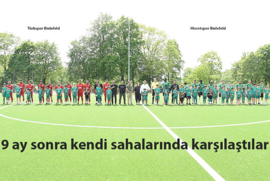 Tadilat sonrası Kunstrasenplatzen’da ilk karşılaşma Hicretspor 3 – Türkspor 1