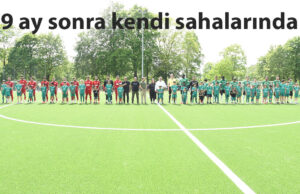 Tadilat sonrası Sportplatz Gleisdreieck’da ilk karşılaşma: Hicretspor 3 – Türkspor 1 Türkspor Bielefeld ve Hicretspor maç başlamadan Öztürk objektifinde