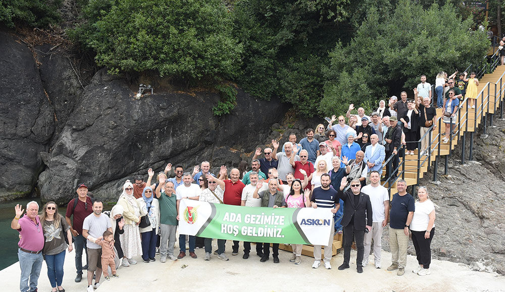 Gazeteciler Giresun Adası’nı gezdiler