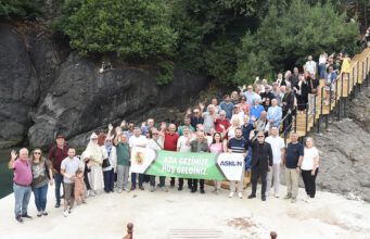 Gazeteciler Giresun Adası’nı gezdiler